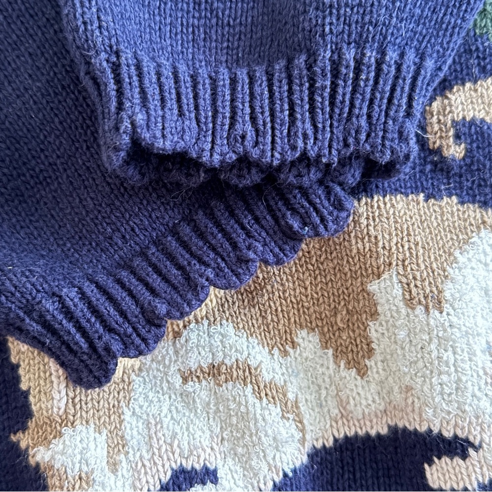 SOLD Vintage Northern Traditions Cat Sweater - Picture 4 of 6